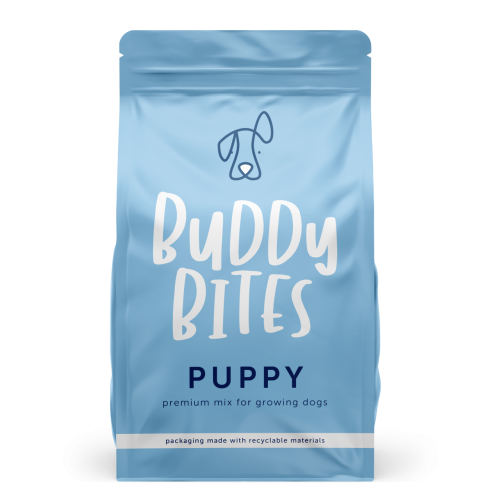 Buddy Bites Puppy (Light Blue)